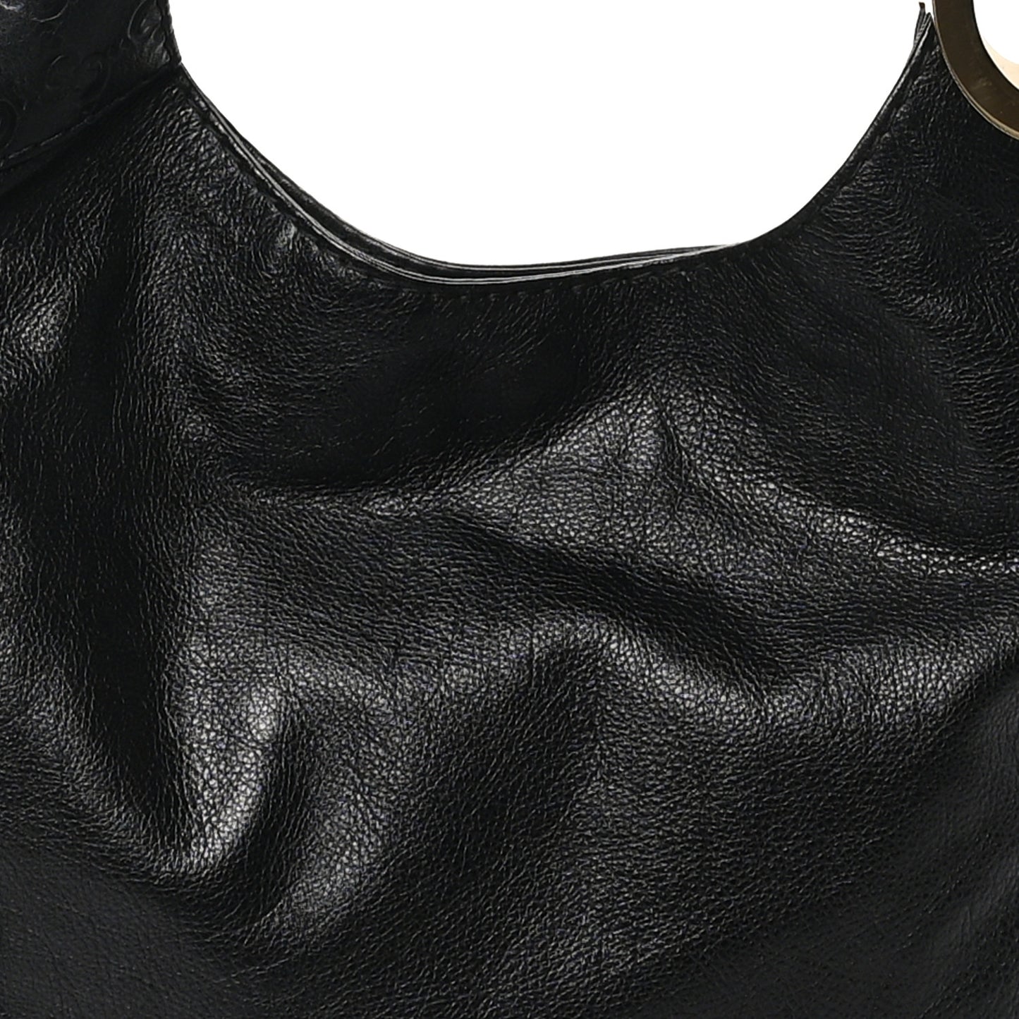 Guccissima Medium Charlotte Hobo Black