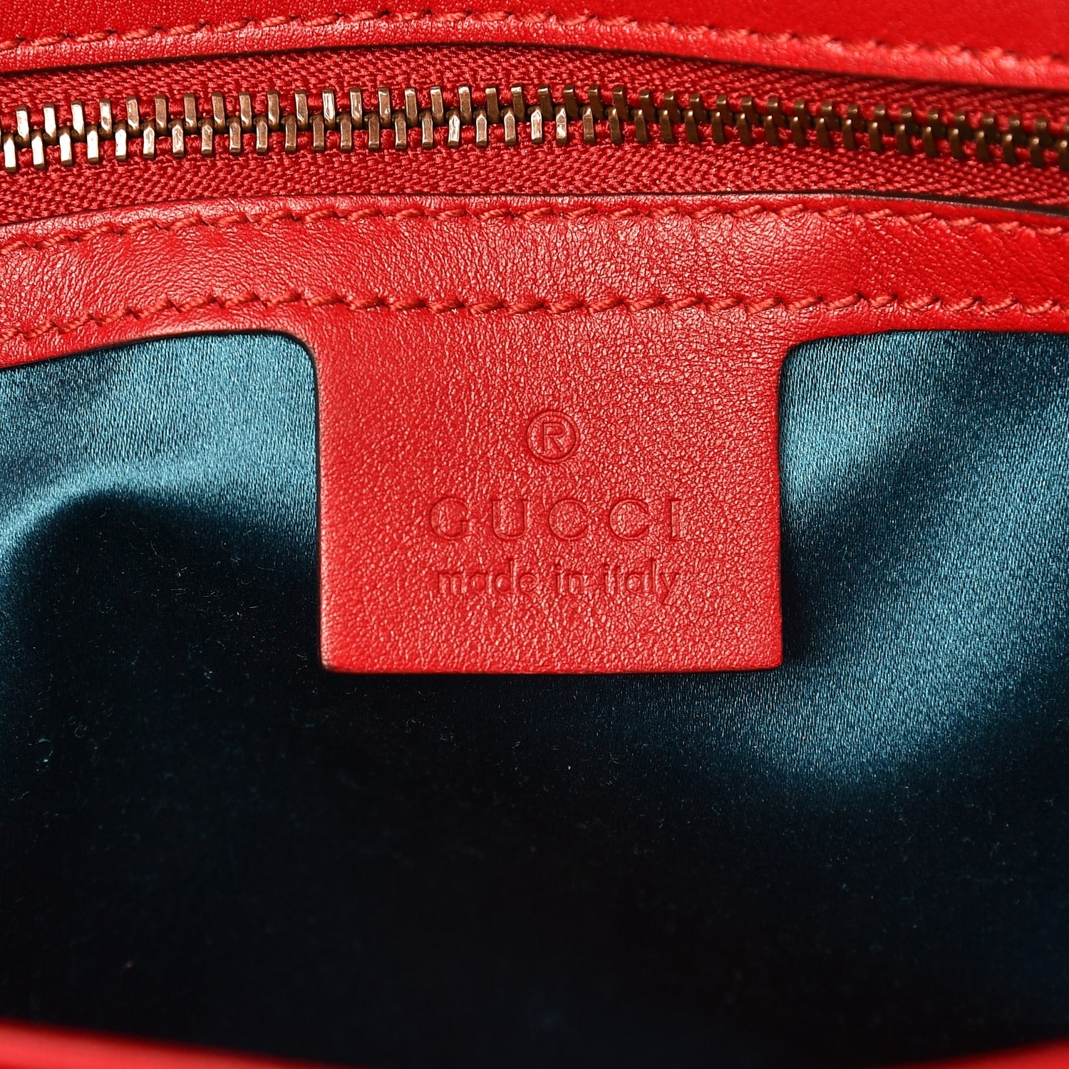 Gucci Velvet Matelasse Medium GG Marmont Shoulder Bag Hibiscus Red 6 of 7