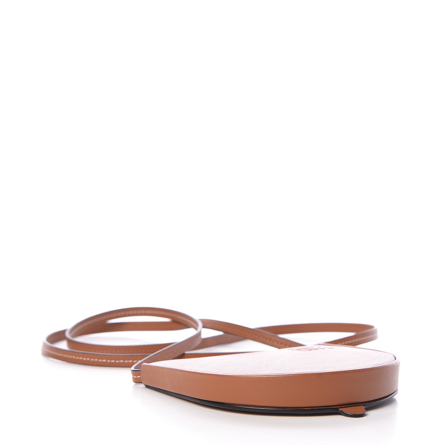 Loewe Soft Calfskin Large Heel Pouch Tan 4 of 12