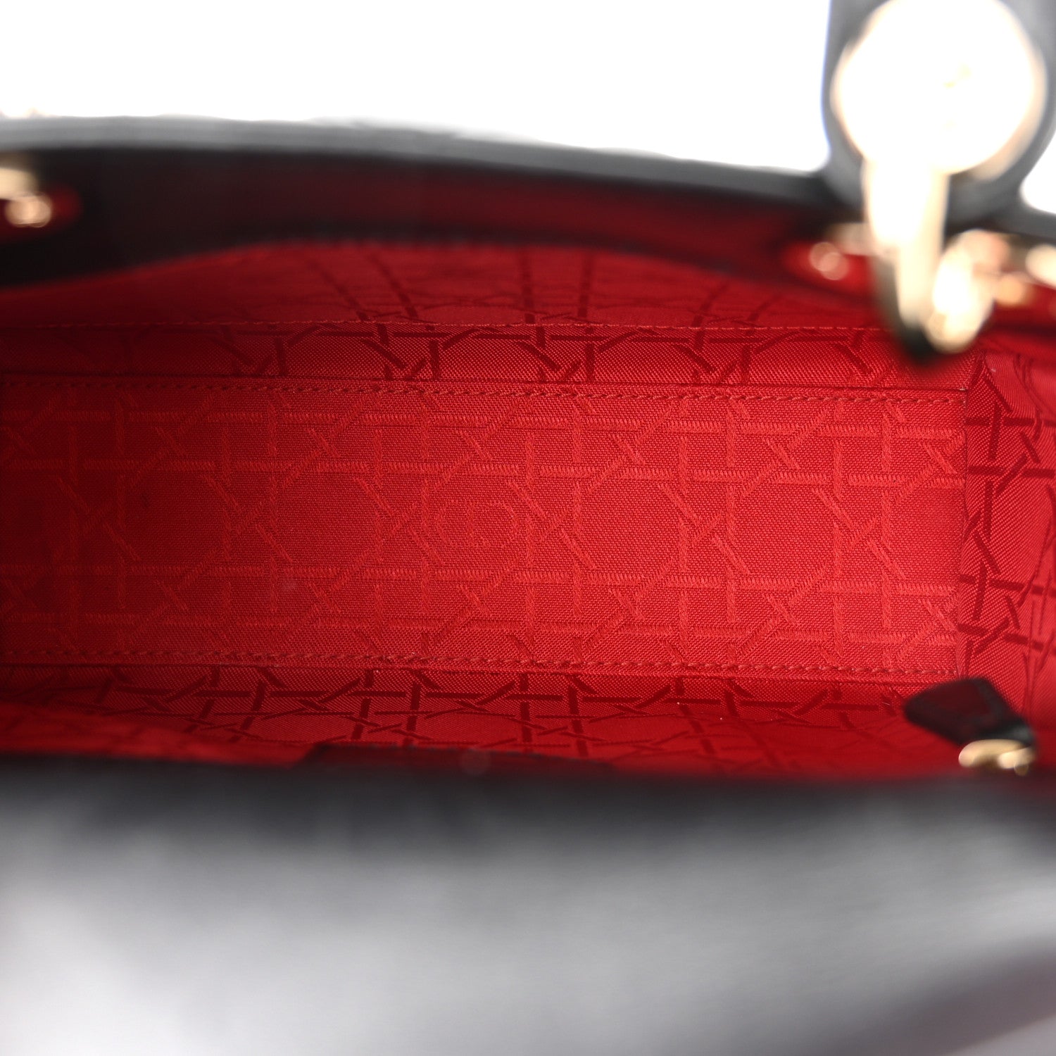 Christian Dior Lambskin Cannage Small My ABCDior Lady Dior Black 5 of 13