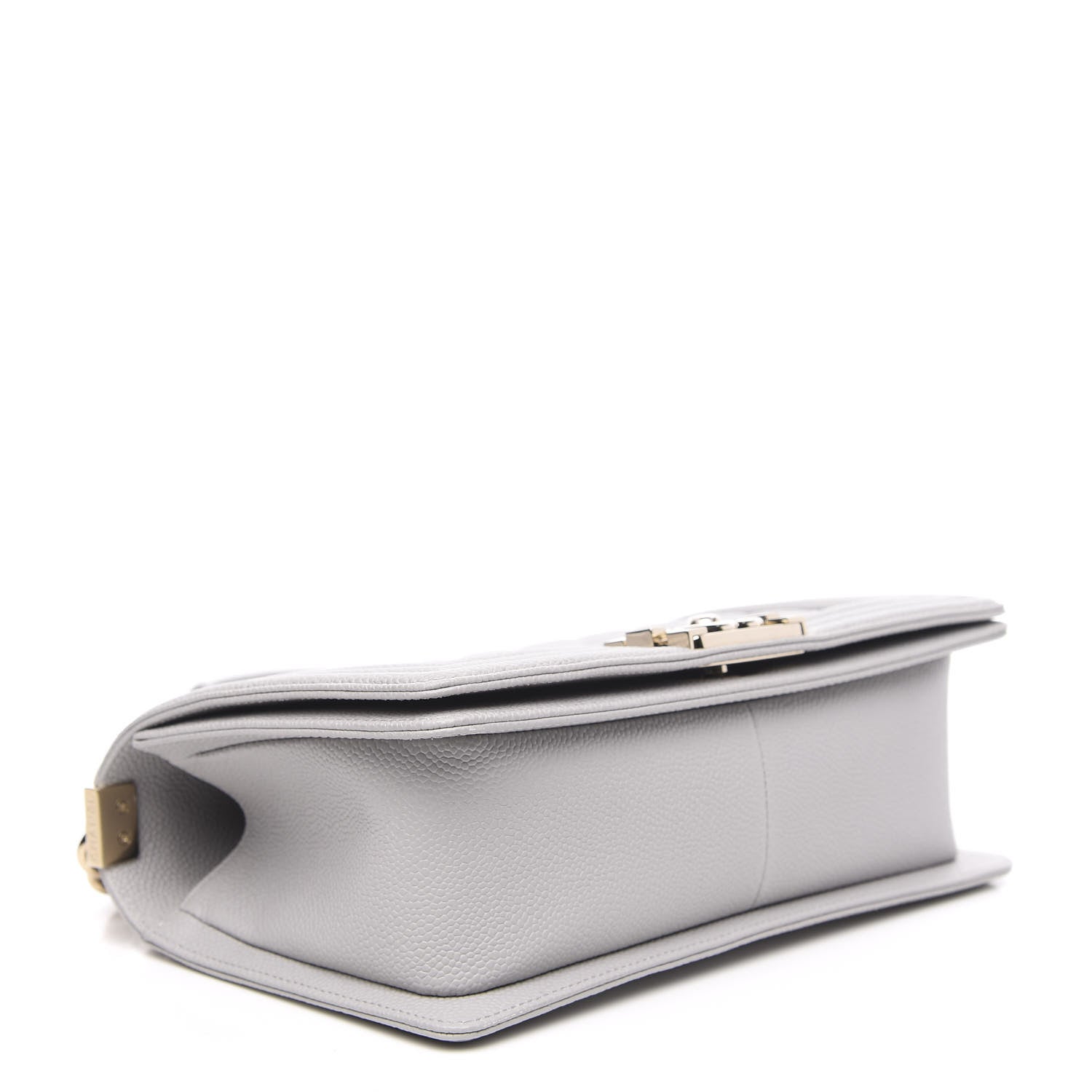Chanel Caviar Quilted Medium Boy Flap Grey 4 of 10
