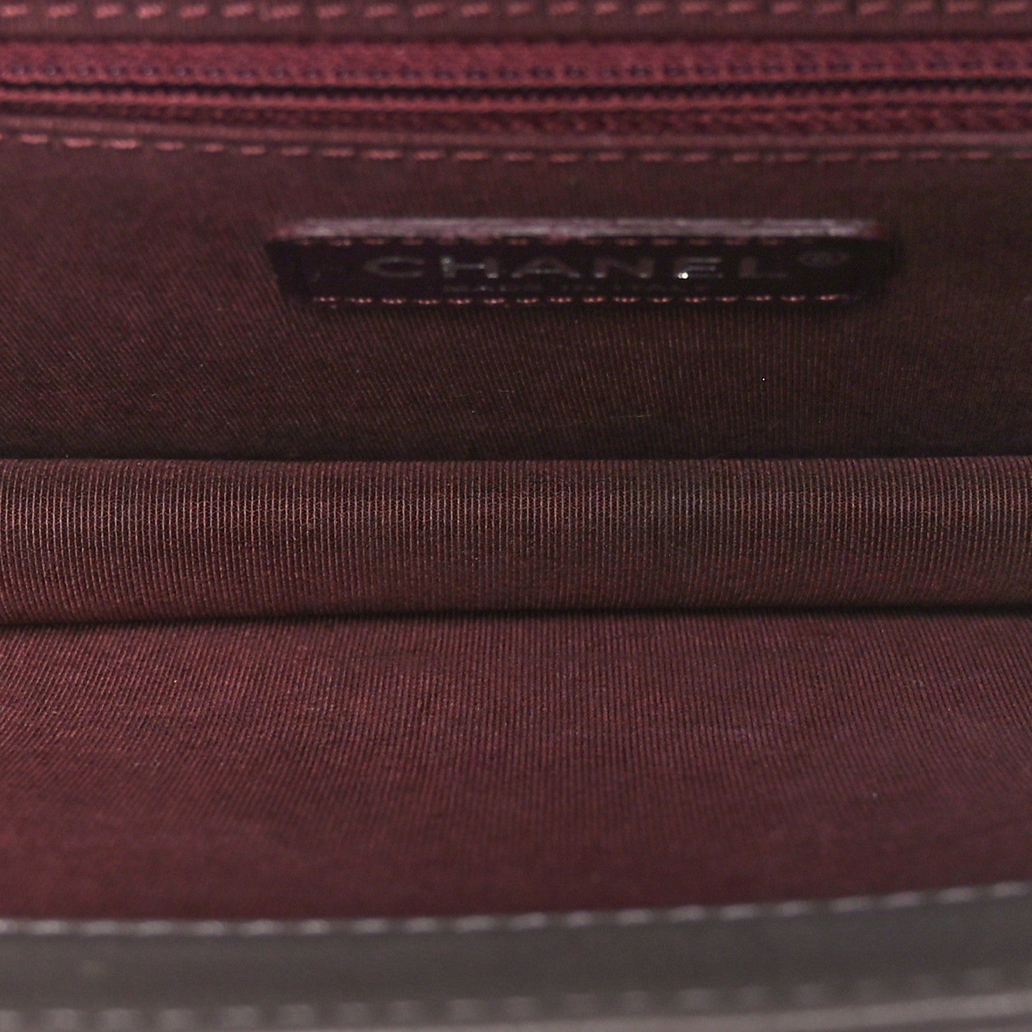 Chanel Goatskin Quilted Large CC University Top Handle Flap Grey 5 of 10