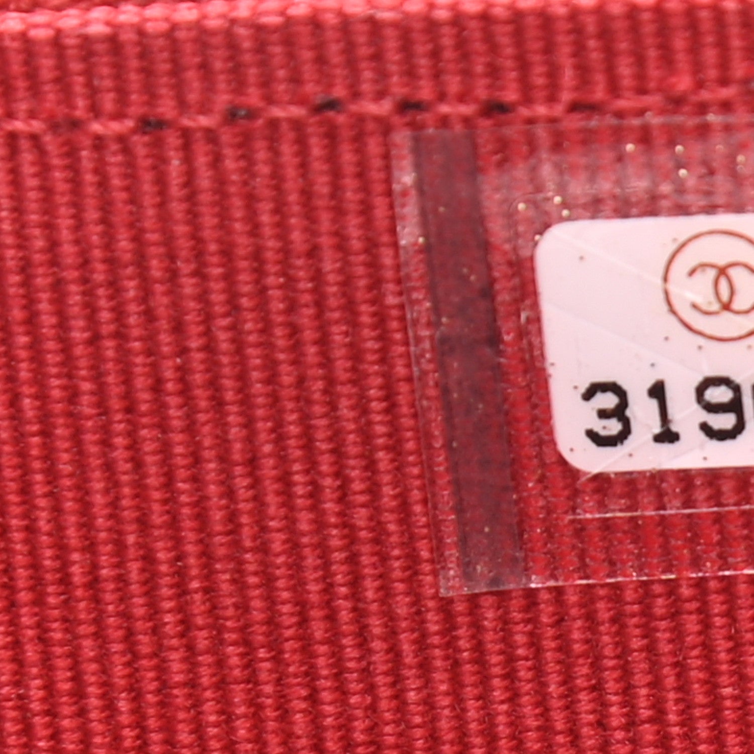 Chanel Lambskin Quilted Small Top Handle Vanity Case With Chain Red 7 of 11