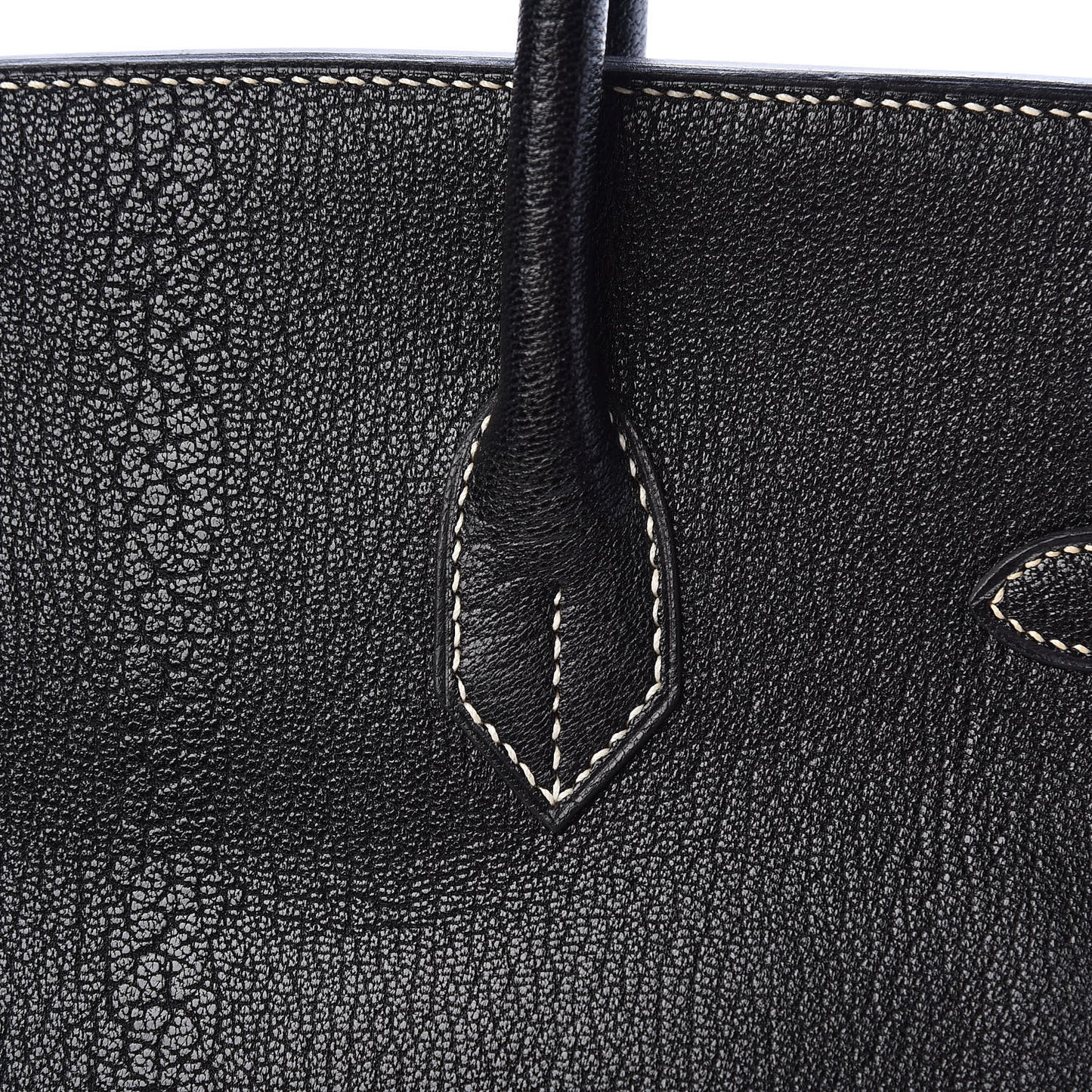 Chevre de Coromandel Birkin 35 Black