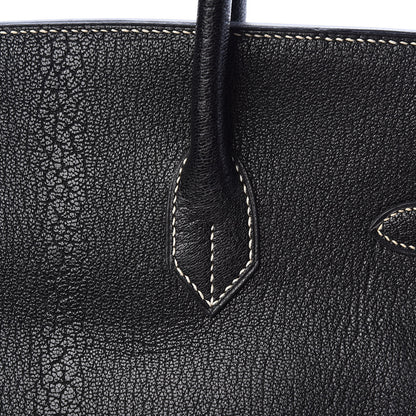 Hermes Chevre de Coromandel Birkin 35 Black 32 of 37