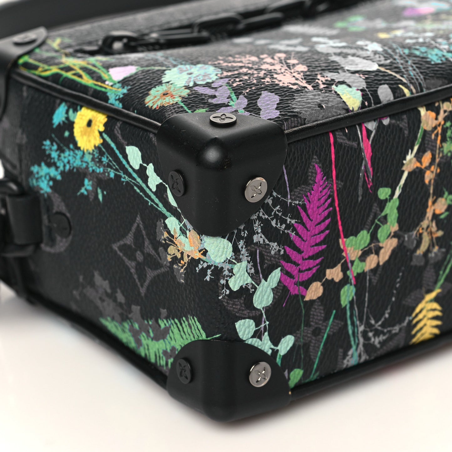 Monogram Eclipse Flower Print Mini Soft Trunk