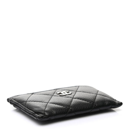 Chanel Caviar Quilted Card Holder Black 4 of 10