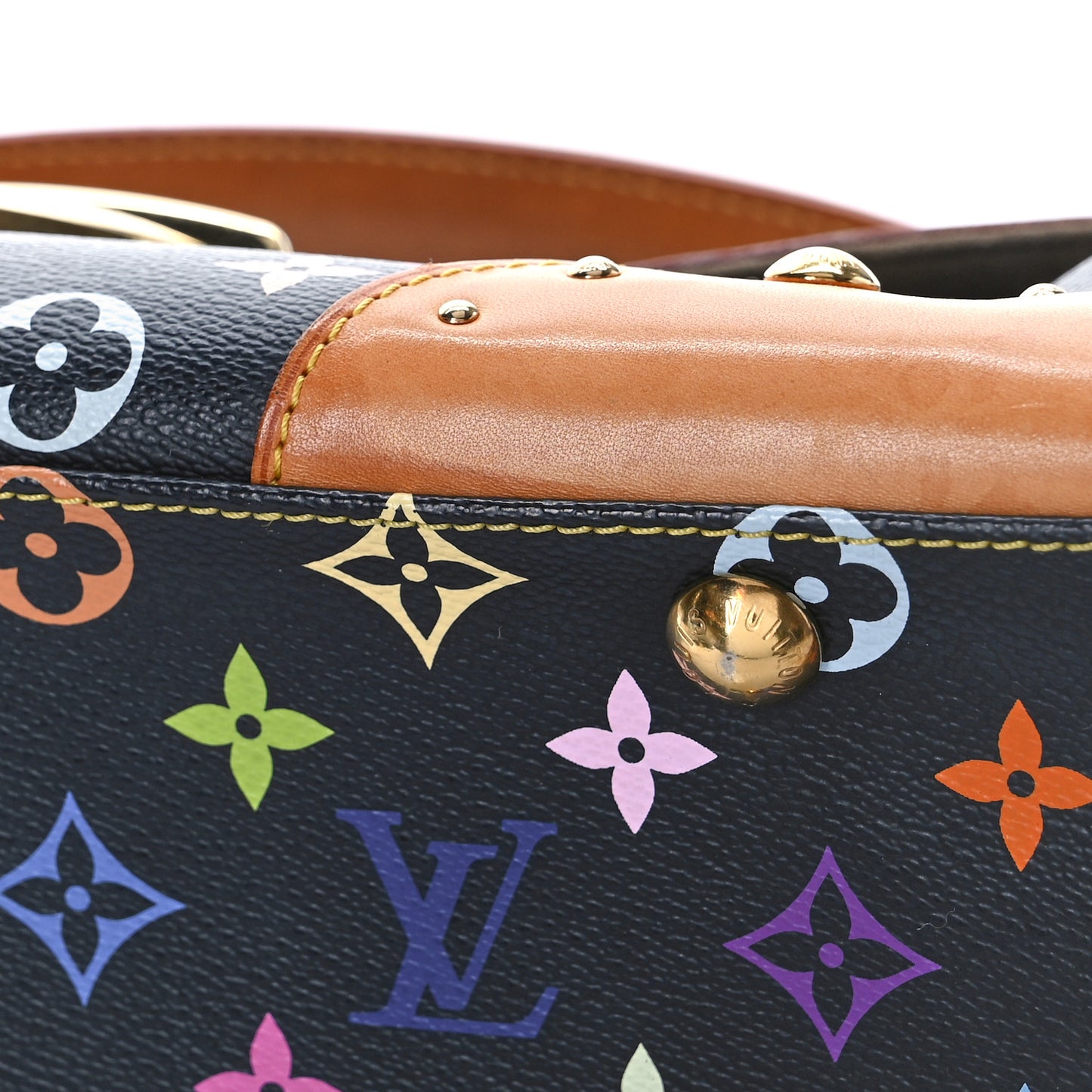 Monogram Multicolor Beverly MM Black