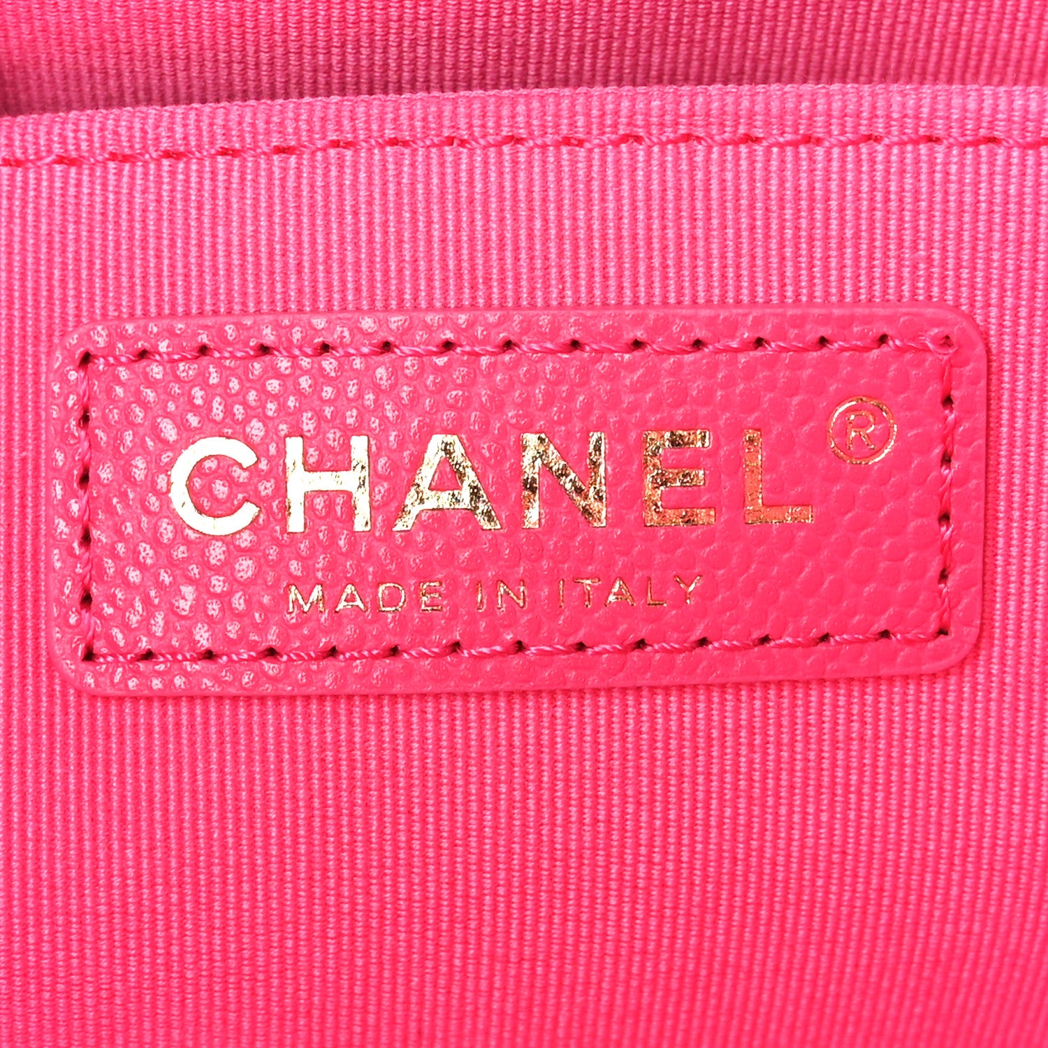 Chanel Caviar Quilted XXL Travel Flap Bag Dark Pink 6 of 11