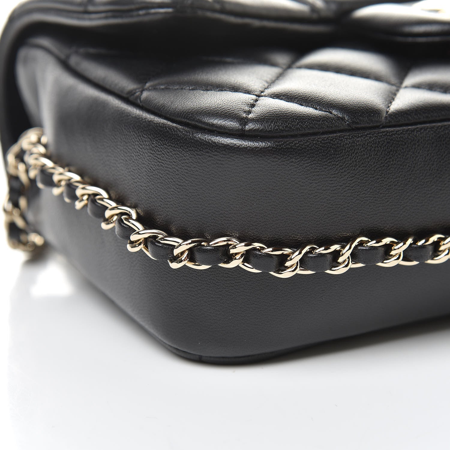 Chanel Lambskin Quilted Small My Precious Flap Black 9 of 11