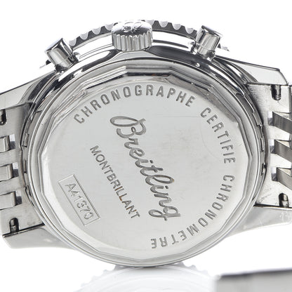 Breitling Stainless Steel 38mm Navitimer Montbrillant Chronograph Automatic Watch A41330 10 of 12