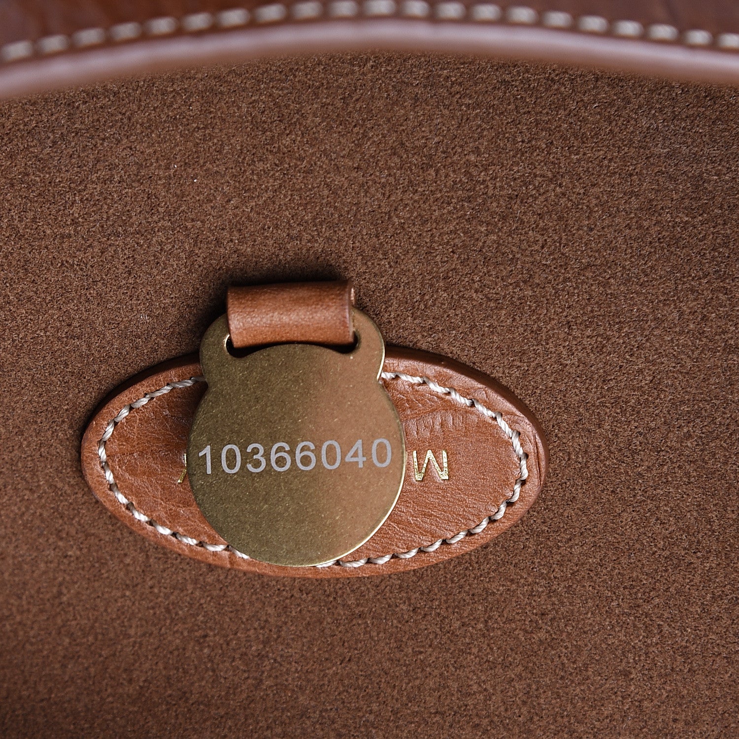 Mulberry Crocodile Embossed Bayswater Camel 6 of 11