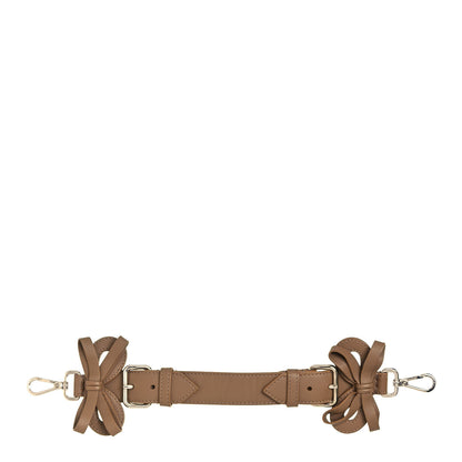 Fendi Vitello Dolce Bow Mini Strap You Sand 1 of 5