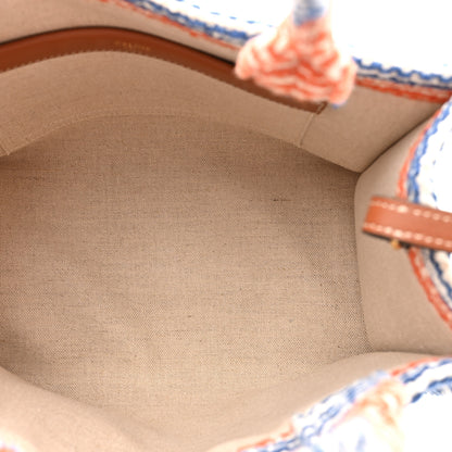 Celine Jacquard Striped Small Cabas Multicolor 5 of 10