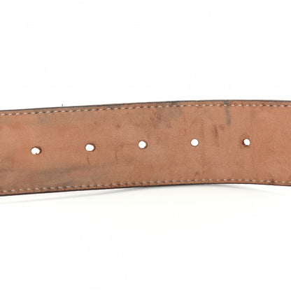 Gucci Imprime Monogram Interlocking G Belt 90 36 Pink 4 of 5