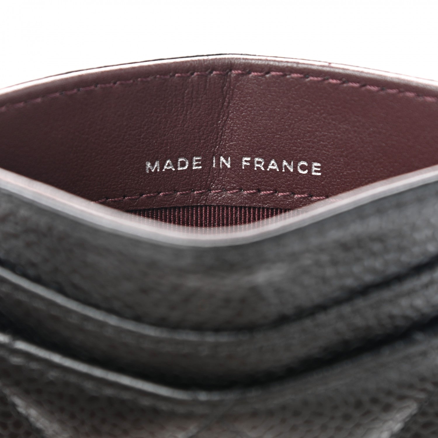 Chanel Caviar Quilted Card Holder Black 7 of 8