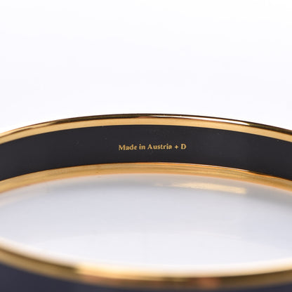 Hermes Enamel Printed Narrow Caleche Bracelet 70 5 of 5