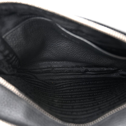 Prada Vitello Daino Soft Camera Crossbody Black 6 of 11