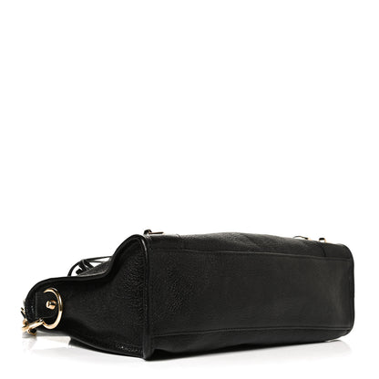 Balenciaga Chevre Gold Metallic Edge Hardware S City Black 3 of 11