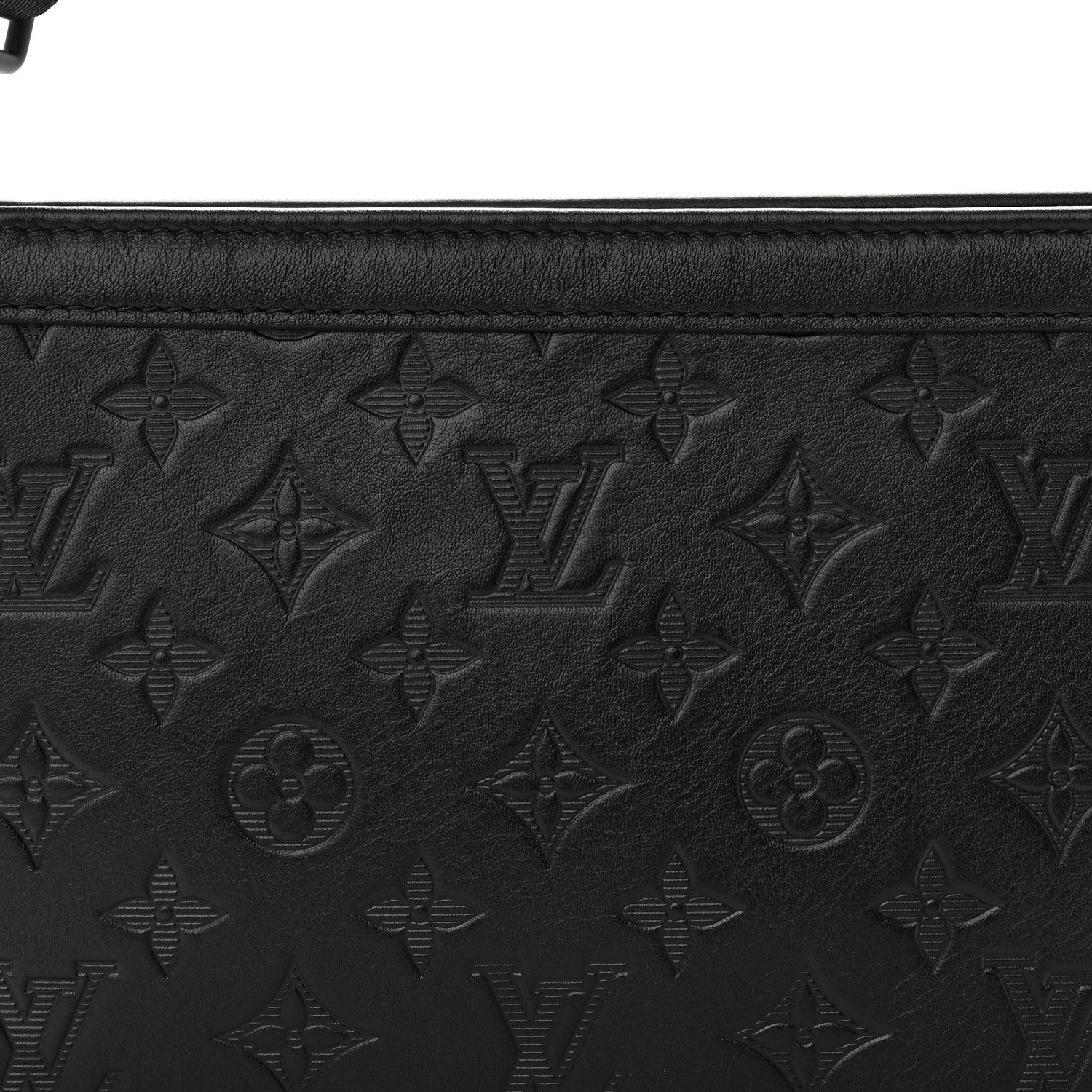 Louis Vuitton Calfskin Monogram Shadow Gaston Wearable Wallet 8 of 12