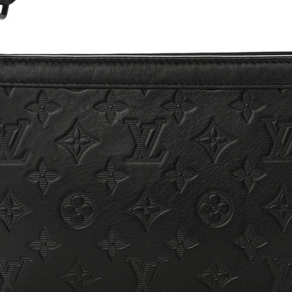 Louis Vuitton Calfskin Monogram Shadow Gaston Wearable Wallet 8 of 12