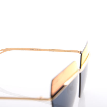 Christian Dior Metal DiorMetallic Sunglasses Orange Blue 5 of 7