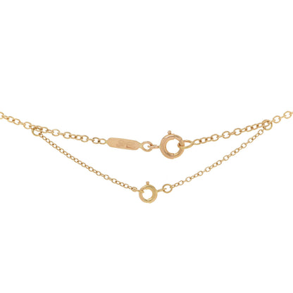 Cartier 18K Yellow Gold Diamond Hindu Floral Pendant Necklace 6 of 6