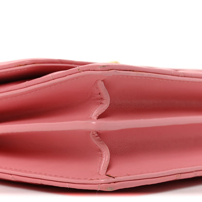 Christian Dior Lambskin Macrocannage Mini Miss Caro Bag Pink 10 of 11