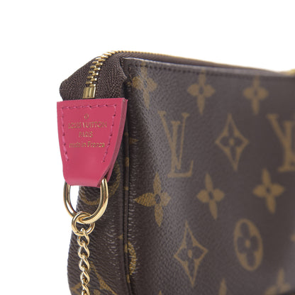 Louis Vuitton Monogram 2020 Christmas Animation Roller Coaster Mini Pochette Accessories Pivoine 6 of 7