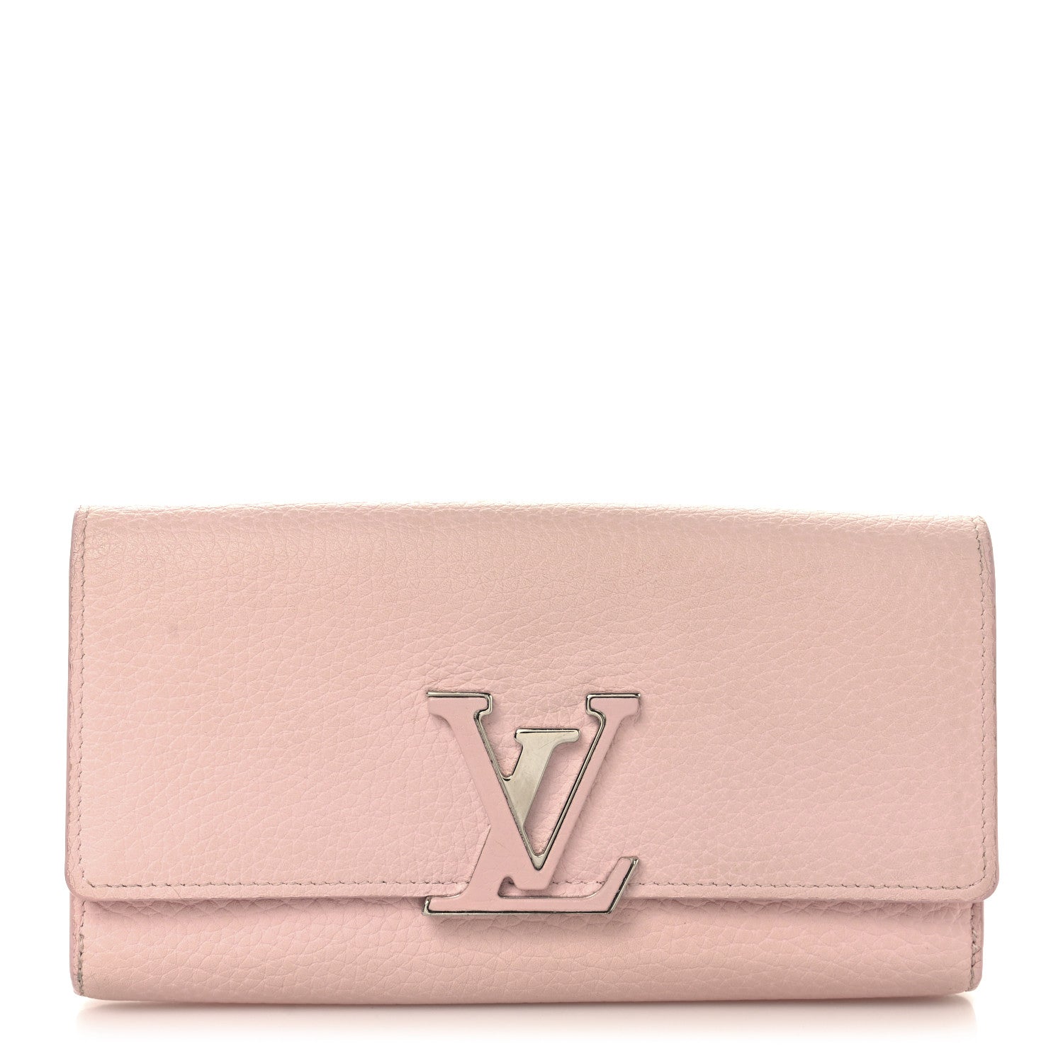 Louis Vuitton Taurillon Capucines Wallet Magnolia 1 of 8