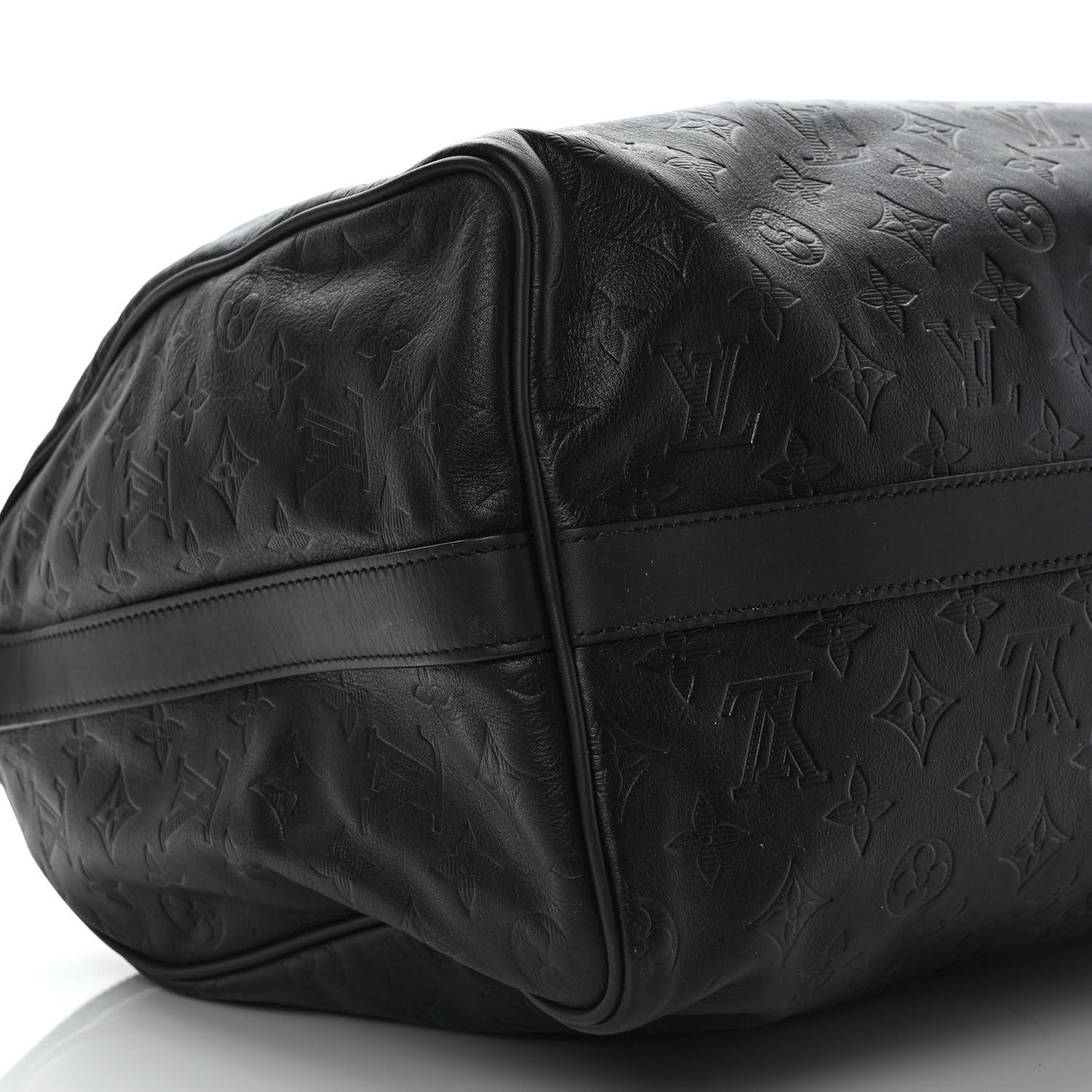 Calfskin Shadow Monogram Mens Speedy Bandouliere 40