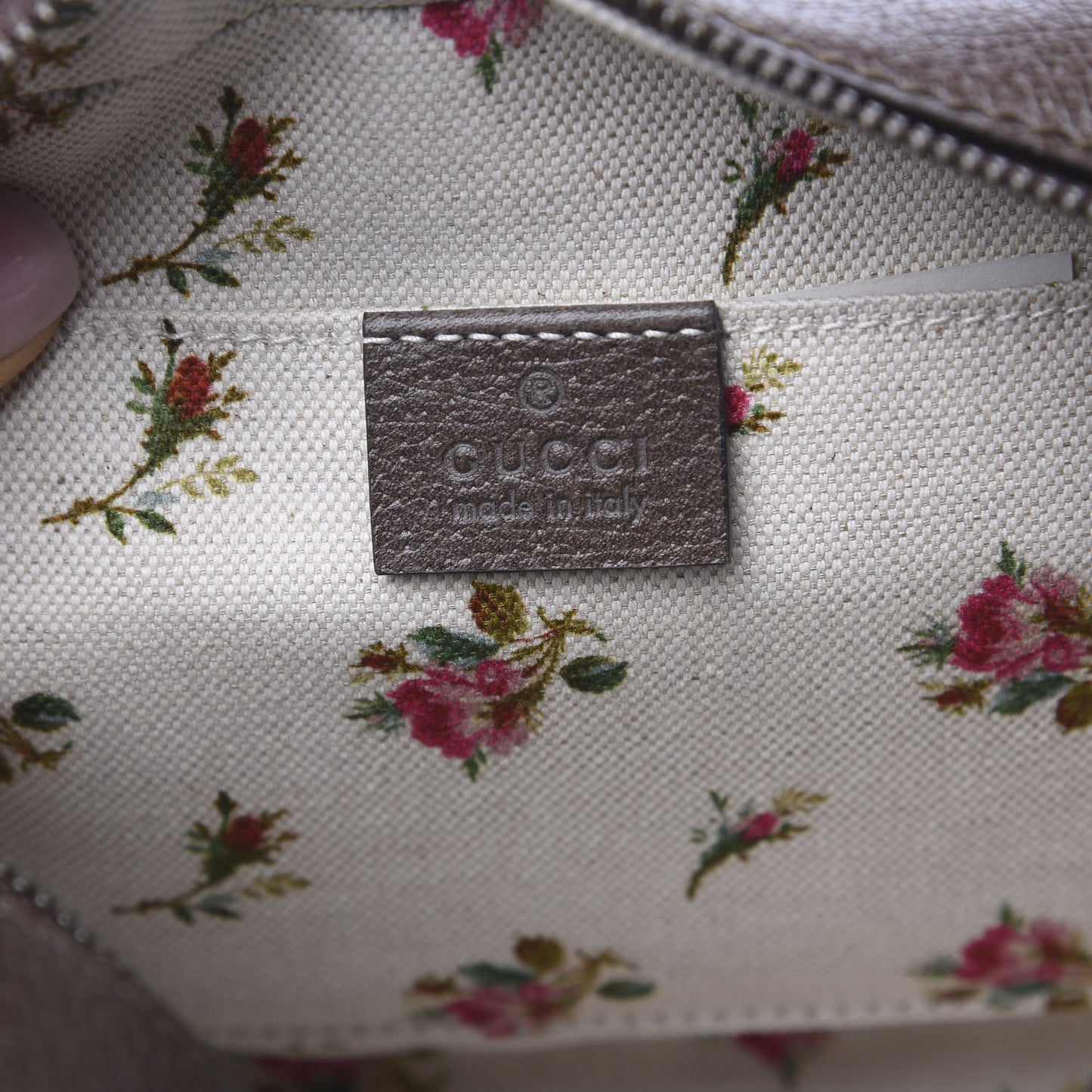 GG Supreme Monogram Web Neo Vintage Shoulder Bag Beige New Acero Crop