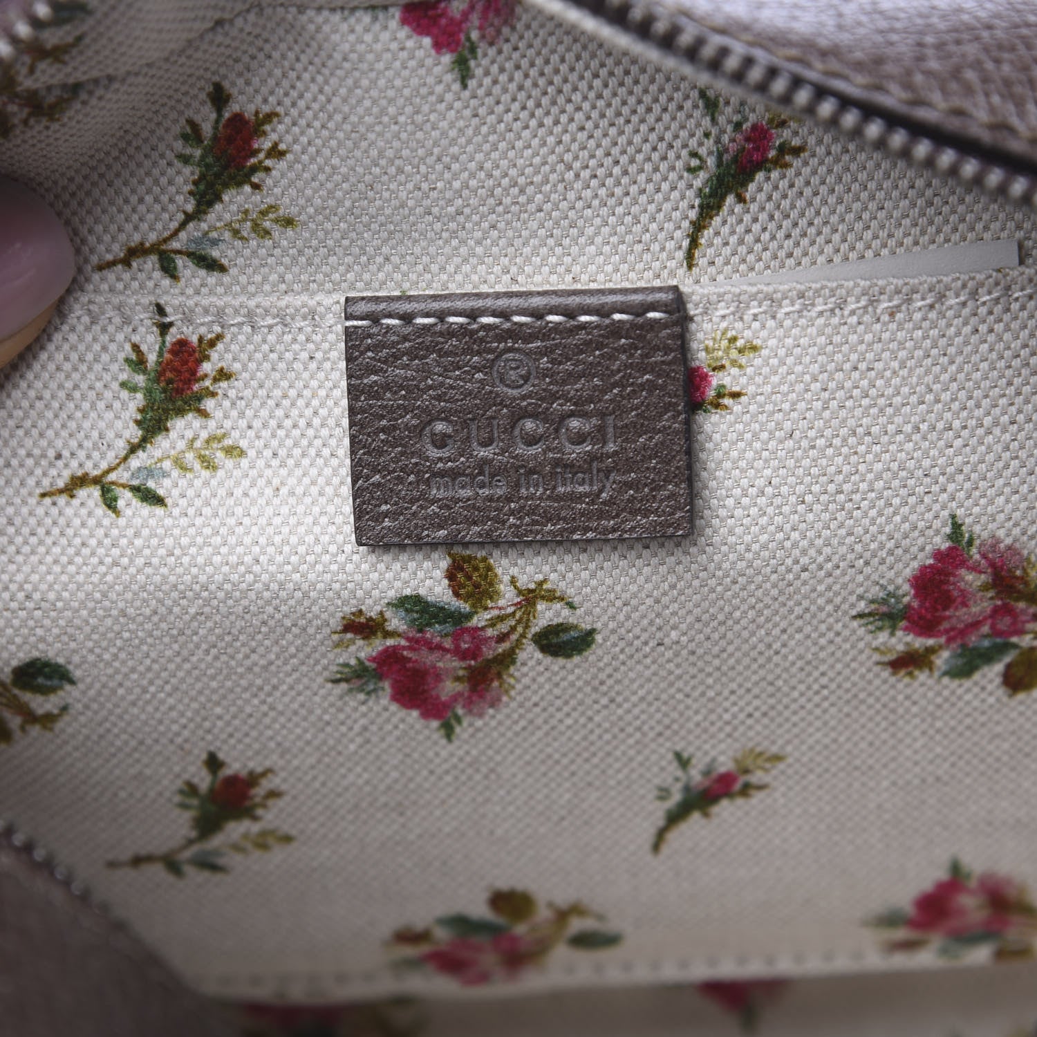 Gucci GG Supreme Monogram Web Neo Vintage Shoulder Bag Beige New Acero Crop 5 of 10
