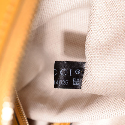 Gucci Patent Microguccissima Medium Nice Top Handle Dome Bag Bumblebee 9 of 9