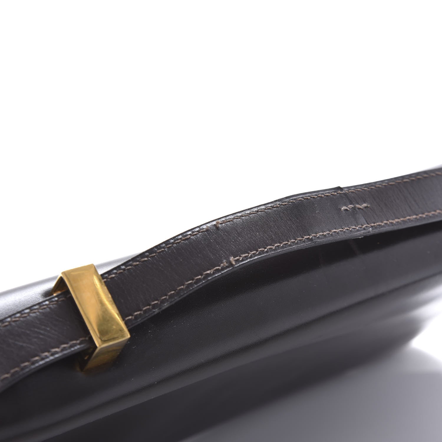 Hermes Box Sac Boutonniere Chocolate 10 of 11