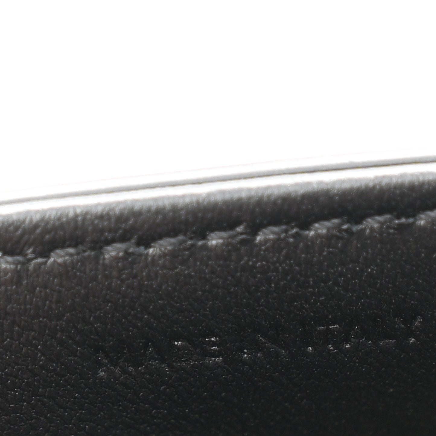 Shiny Calfskin Triomphe Shoulder Bag Black