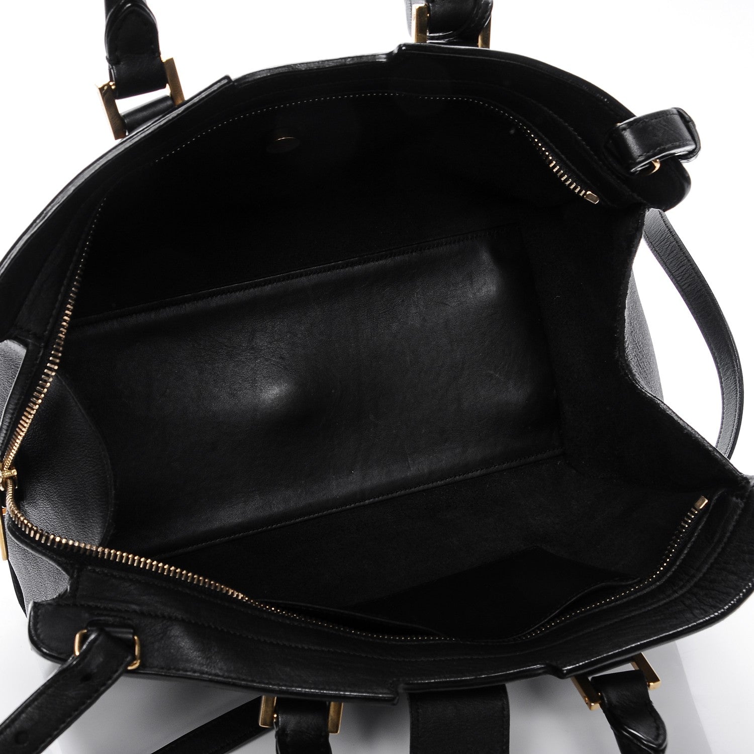 Saint Laurent Calfskin Small Classic Y Cabas Black 5 of 7