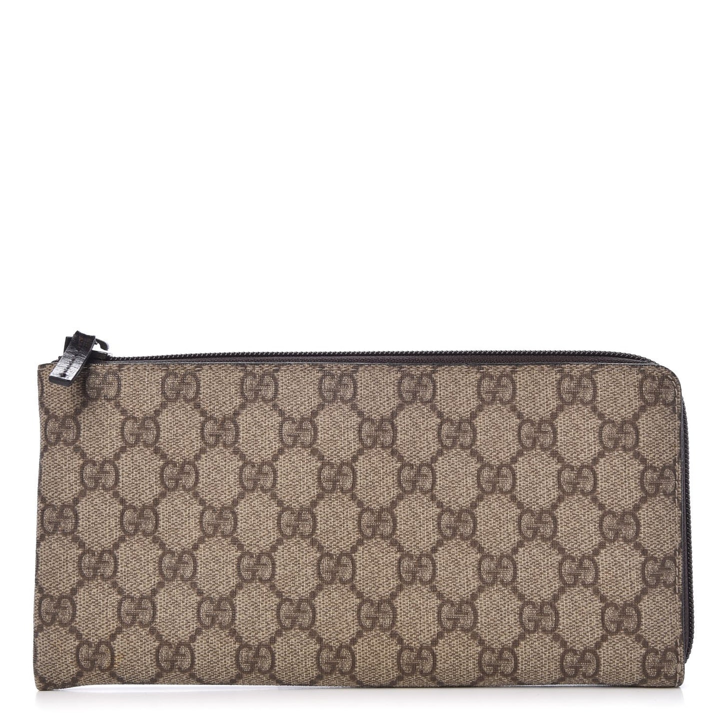 GG Supreme Monogram Pouch Brown