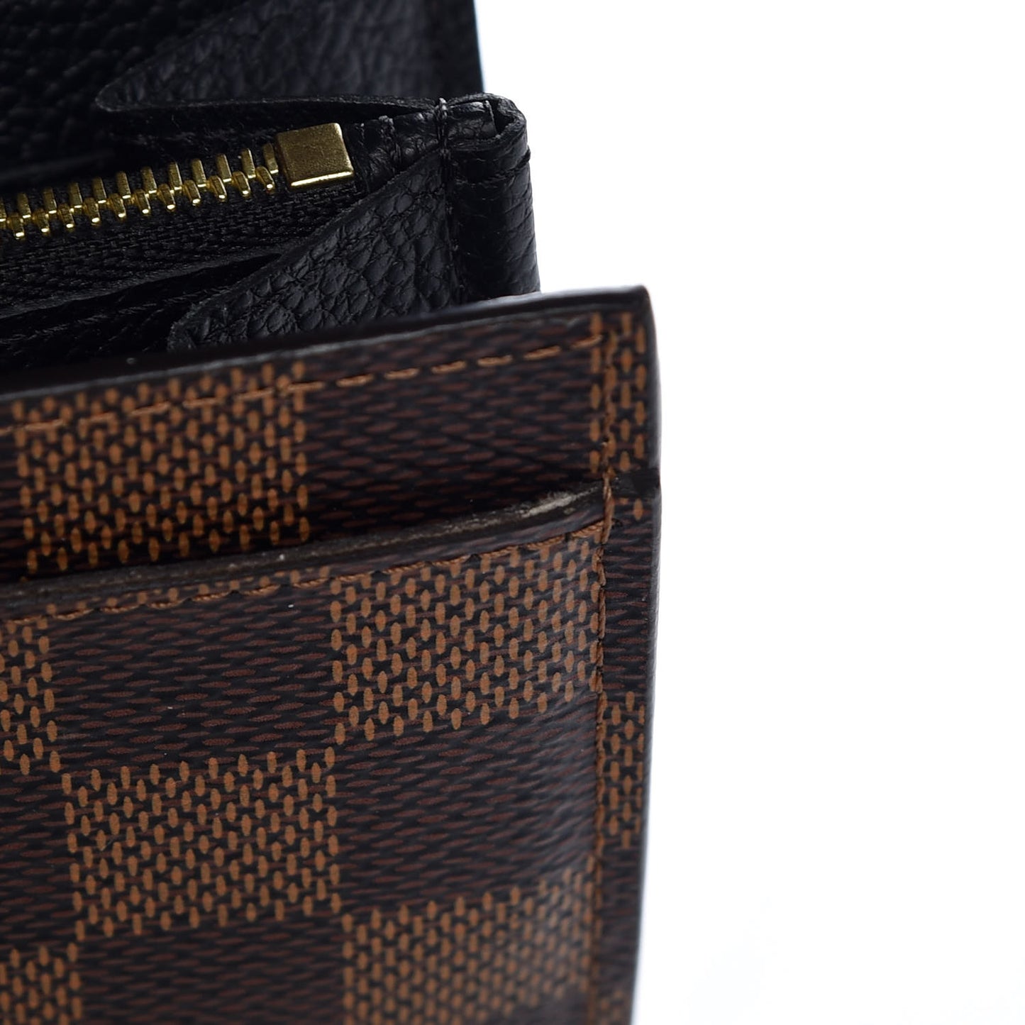 Damier Ebene Clapton Wallet Black