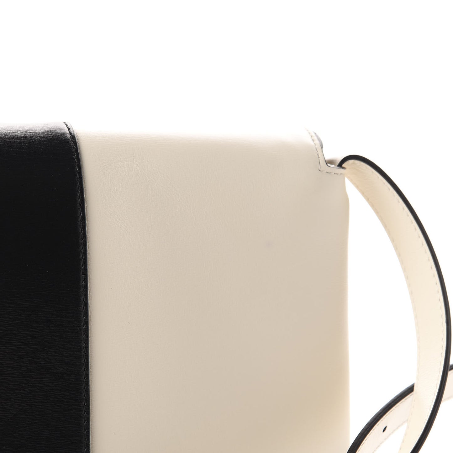 Calfskin Medium Arli Flap Shoulder Bag White