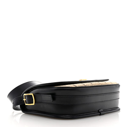 Saint Laurent Canvas Monogram All Over Satchel Bag Beige 4 of 13