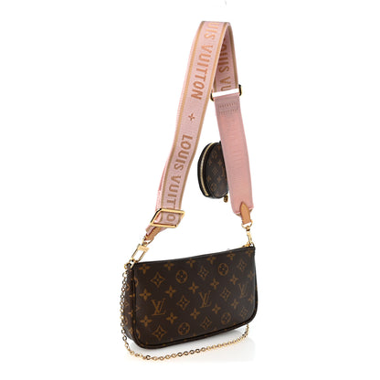 Louis Vuitton Monogram Multi Pochette Accessories Rose Clair 3 of 11