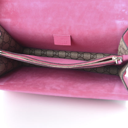 Gucci GG Supreme Monogram Small Dionysus Shoulder Bag Pink 5 of 11