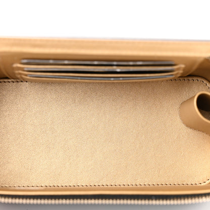 Chanel Lambskin Quilted Pearl Crush Small Vanity Case With Chain Black 5 of 9