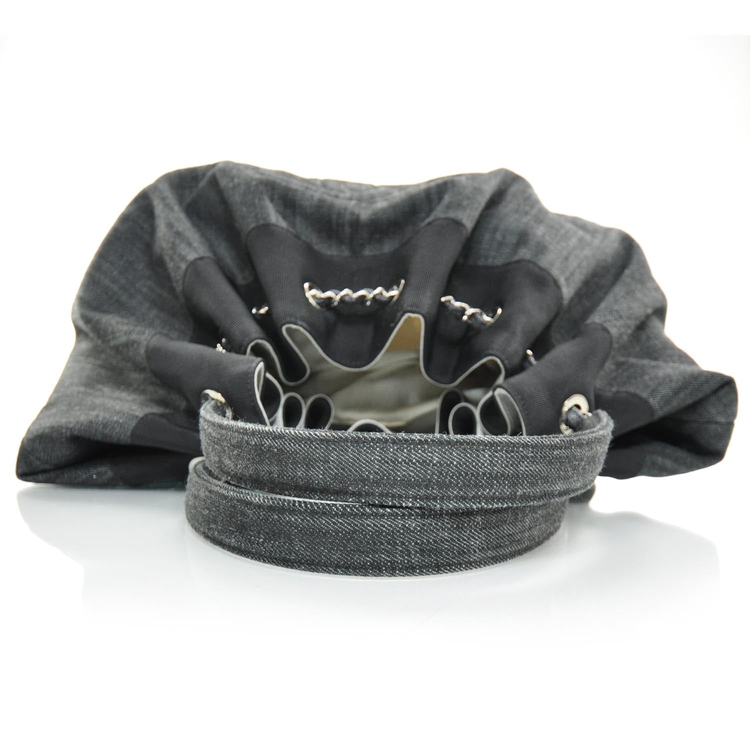 Chanel Denim Stretch Spirit Cabas Tote 5 of 10