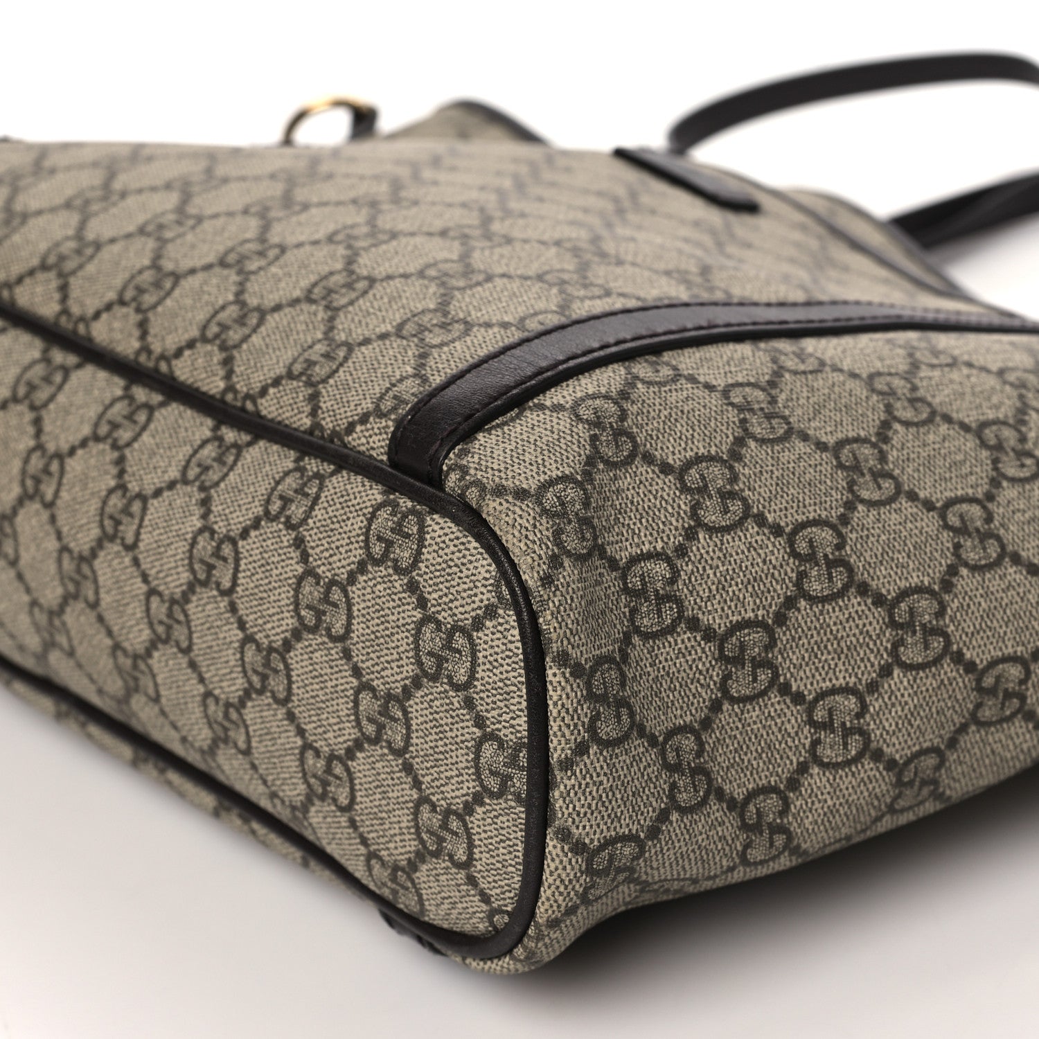 Gucci GG Supreme Monogram Medium Joy Tote Dark Brown 9 of 9