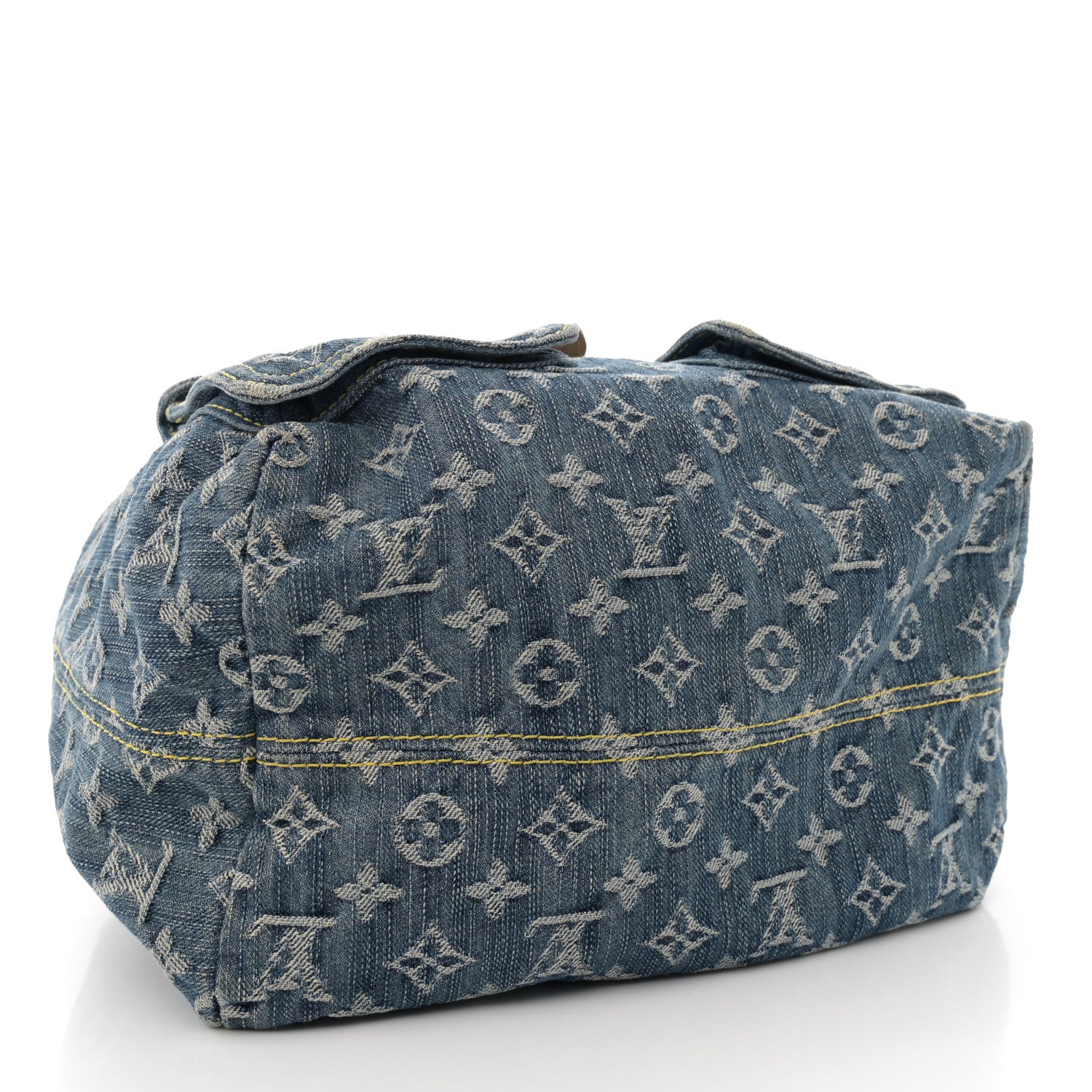 Louis Vuitton Denim Sac a Dos Backpack GM Blue 4 of 14