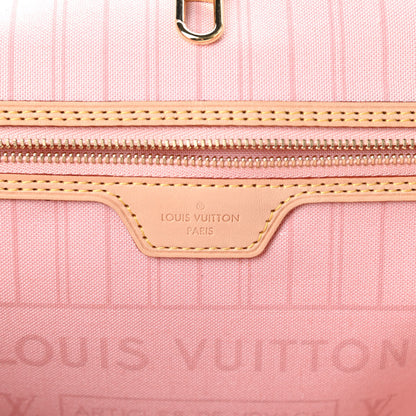 Louis Vuitton Damier Azur Tahitienne Neverfull MM 6 of 14