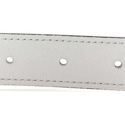 Hermes Epsom Swift 24mm Mini Constance H Belt 90 36 White Etoupe 3 of 6