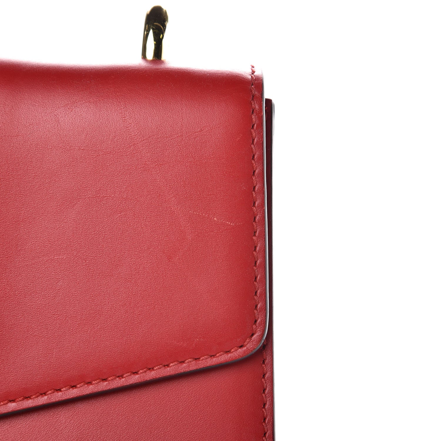 Gucci Calfskin Small Sylvie Shoulder Bag Hibiscus Red 11 of 18